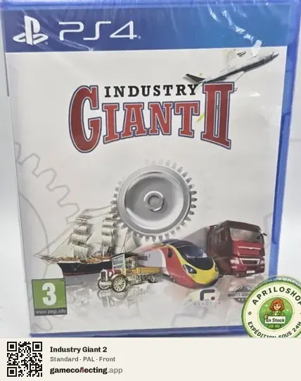 Industry Giant 2 PlayStation 4, PAL box front