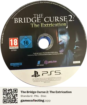 The Bridge Curse 2: The Extrication PlayStation 5, PAL disc