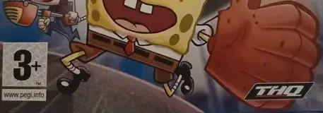 Nicktoons Unite!, the PEGI square on its front