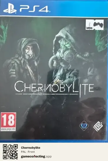 Chernobylite PlayStation 4, PAL box front