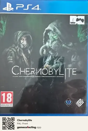 Chernobylite PlayStation 4, PAL box front