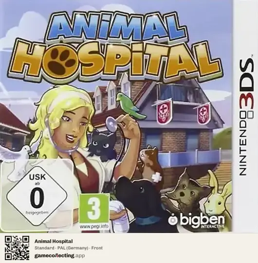 Animal Hospital Nintendo 3DS, Germany box front