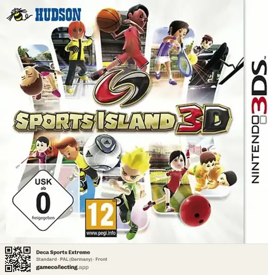 Deca Sports Extreme Nintendo 3DS, Germany box front