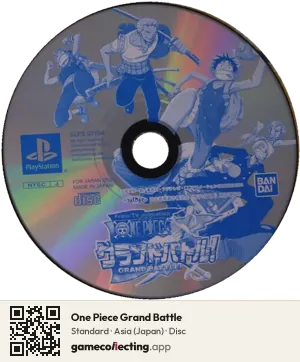 One Piece Grand Battle PlayStation, Asia disc