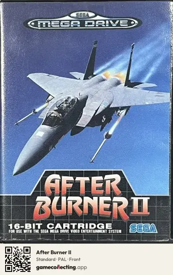 After Burner II Sega Mega Drive / Genesis, PAL box front