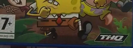 Nicktoons: Battle for Volcano Island, the PEGI square on its front