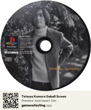 Tetsuya Komuro Gaball Screen PlayStation, Asia disc