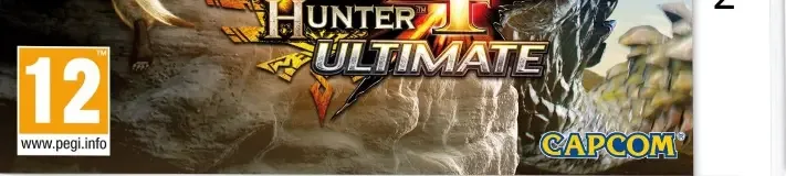 Monster Hunter 4 Ultimate, the PEGI square on its front