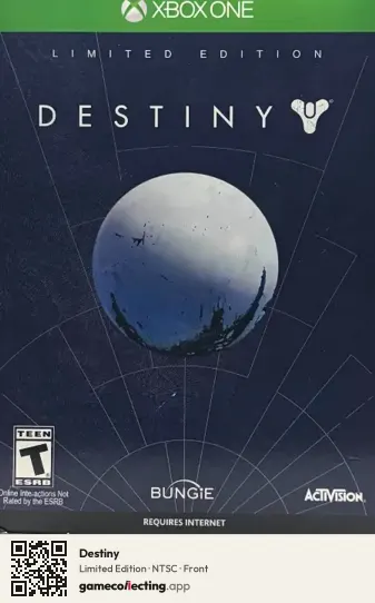 Destiny Xbox One, NTSC box front