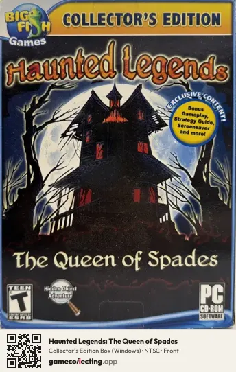 Haunted Legends: The Queen of Spades Computer, NTSC box front