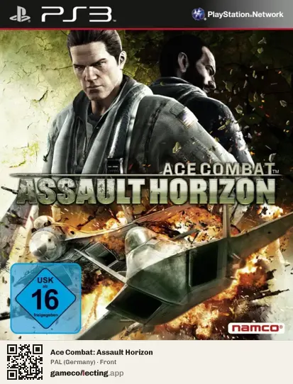 Ace Combat: Assault Horizon PlayStation 3, Germany box front