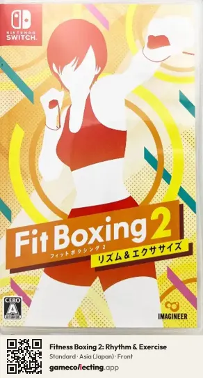 Fitness Boxing 2: Rhythm & Exercise Nintendo Switch, Asia box front