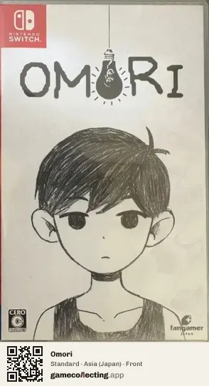 Omori Nintendo Switch, Asia box front