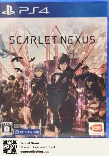 Scarlet Nexus PlayStation 4, Asia box front