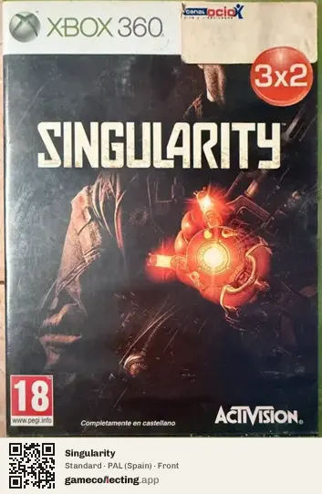 Singularity Xbox 360, Spain box front
