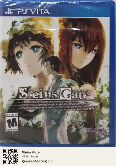 Steins;Gate PlayStation Vita, NTSC box front