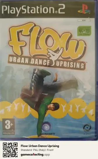 Flow: Urban Dance Uprising PlayStation 2, Italy box front