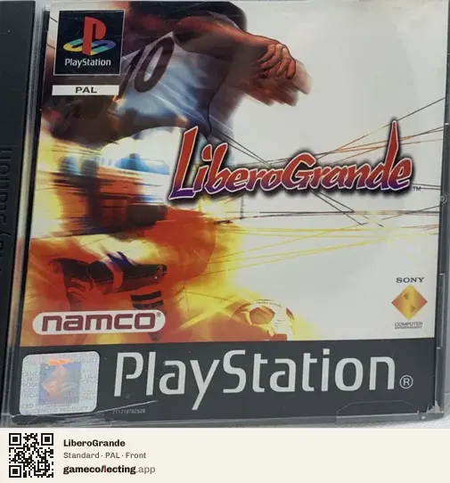 LiberoGrande PlayStation, PAL box front