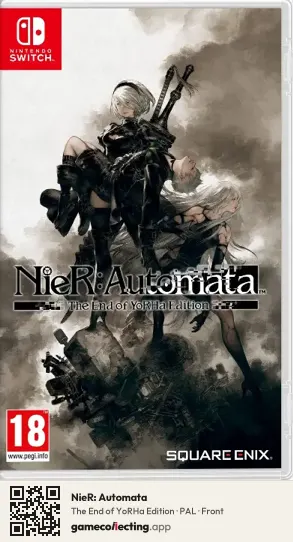 NieR: Automata Nintendo Switch, PAL box front