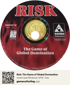 Risk: The Game of Global Domination Computer, NTSC disc
