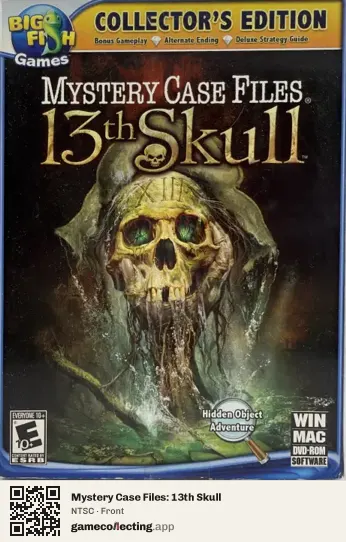 Mystery Case Files: 13th Skull Computer, NTSC box front