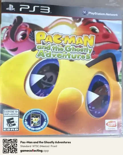 Pac-Man and the Ghostly Adventures PlayStation 3, Mexico box front