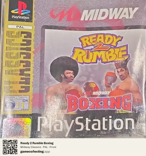 Ready 2 Rumble Boxing PlayStation, PAL box front