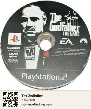 The Godfather PlayStation 2, NTSC disc