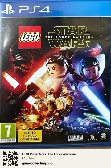 LEGO Star Wars: The Force Awakens PlayStation 4, PAL box front