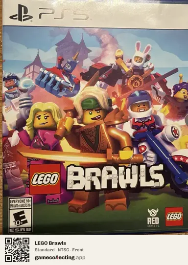 LEGO Brawls PlayStation 5, NTSC box front