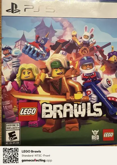 LEGO Brawls PlayStation 5, NTSC box front