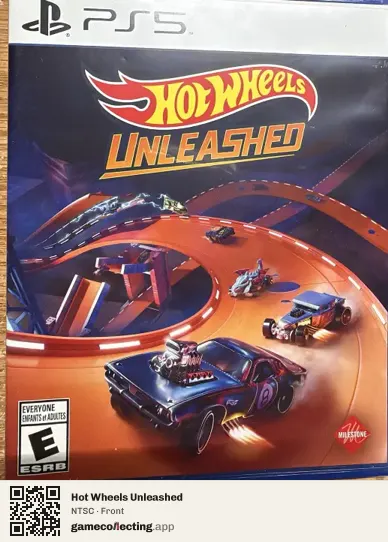 Hot Wheels Unleashed PlayStation 5, NTSC box front