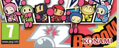 Super Bomberman R, the PEGI square on its front