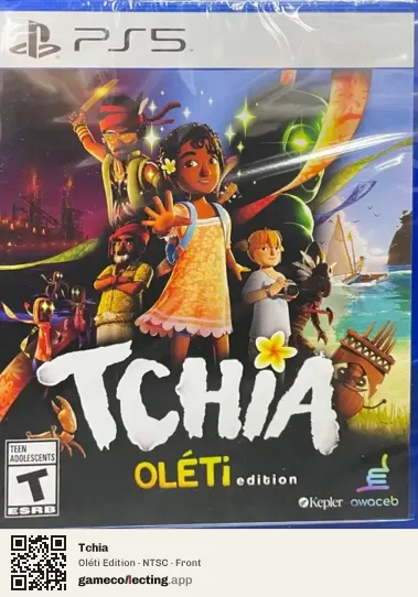 Tchia PlayStation 5, NTSC box front