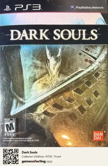 Dark Souls PlayStation 3, NTSC box front