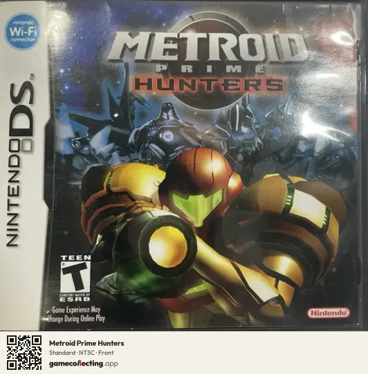 Metroid Prime Hunters Nintendo DS, NTSC box front