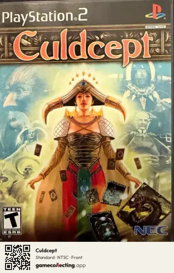 Culdcept PlayStation 2, NTSC box front