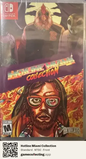 Hotline Miami Collection Nintendo Switch, NTSC box front