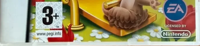Littlest Pet Shop: Spring, the PEGI square on its front