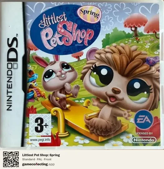Littlest Pet Shop: Spring Nintendo DS, PAL box front