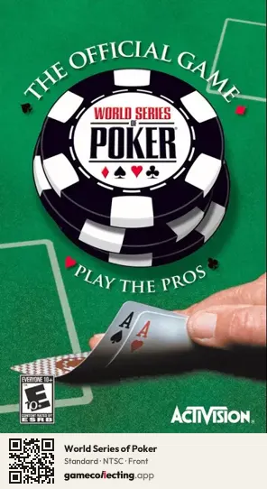 World Series of Poker PlayStation Portable, NTSC box front