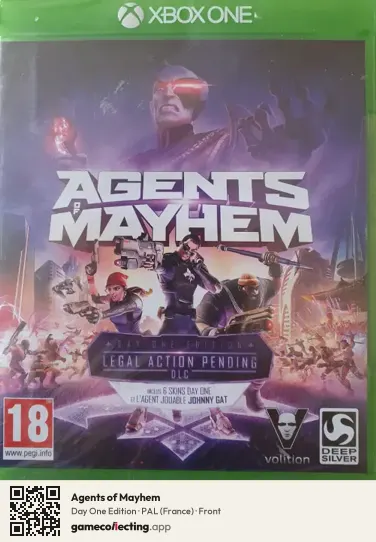 Agents of Mayhem Xbox One, France box front