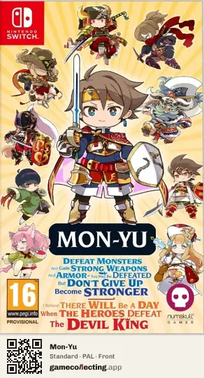 Mon-Yu Nintendo Switch, PAL box front