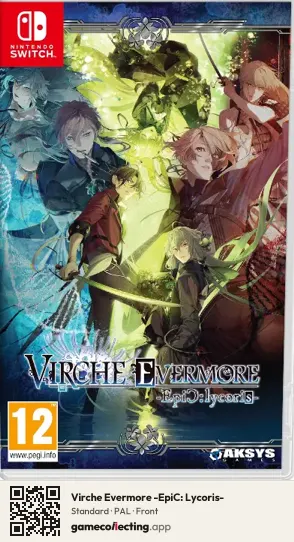 Virche Evermore -EpiC: Lycoris- Nintendo Switch, PAL box front