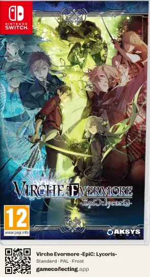 Virche Evermore -EpiC: Lycoris- Nintendo Switch, PAL box front