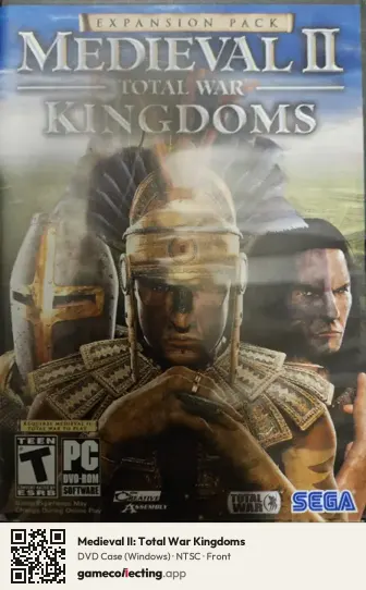 Medieval II: Total War Kingdoms Computer, NTSC box front