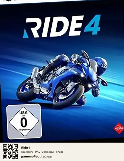 Ride 4 PlayStation 5, Germany box front