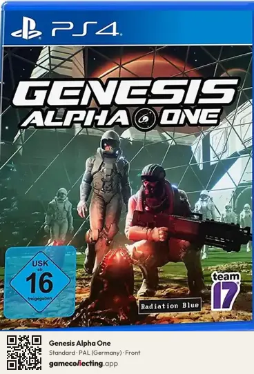 Genesis Alpha One PlayStation 4, Germany box front