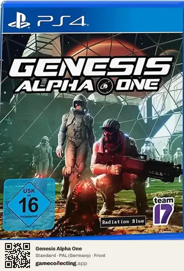 Genesis Alpha One PlayStation 4, Germany box front
