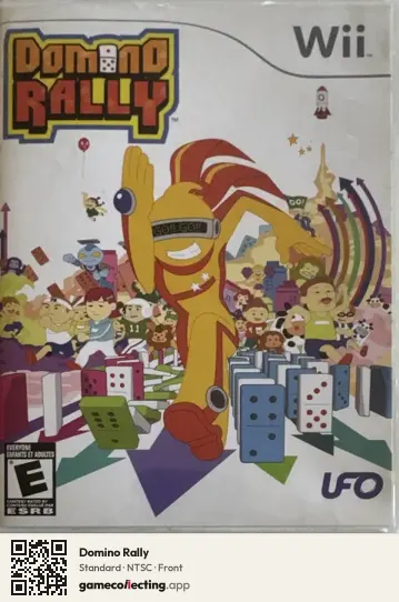 Domino Rally Nintendo Wii, NTSC box front